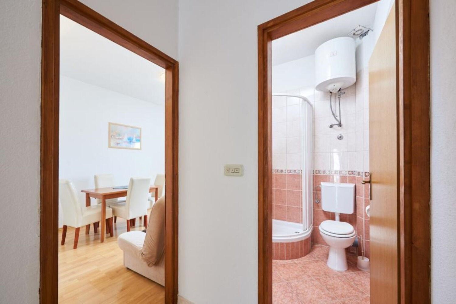 Apartments Mare - 30 M From Pebble Beach Seget Vranjica Kültér fotó